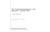 A Comparison of RUP and XP