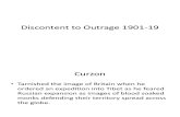 Discontent to Outrage 1901-19