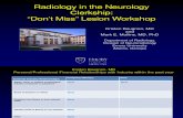 Neurology Don't Miss Lesion Workshop Class of 2013