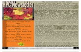 HPC Fall Newsletter 2011