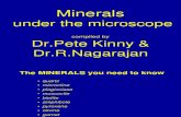 Minerals Under Microscope
