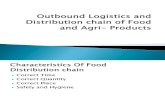 Outbound Logistics and Distribution Chain of Food And