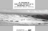 Primer on the People’s Mining Act of 2011