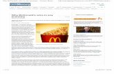 Why McDonald's Wins in Any Economy - Fortune Management