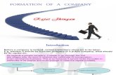 Formation_of_company by Rajat Jhingan