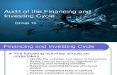 Audit of the Financing and Investing Cycle
