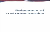 Relevance of Customer Service