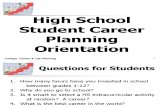 HS Student Orientation