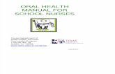Oral Health Manual for School Nurses