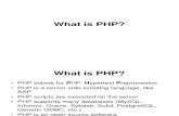Lec 1What is PHP
