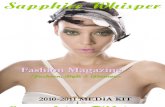 Media Kit Fashion Magazine Sapphire Whisper