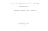 Whitehead - The Concept of Nature