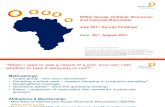 Synovate Zambia Opinion Poll Report July 2011