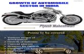 Growth of Automobile Sector in India