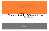 The Social Media Effect  by Dominique De Leon