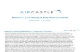 Air Castle Analyst Presentation - December 2010