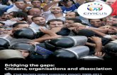 Bridging the gaps: Citizens, Organisations and Dissociation