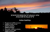 Differentials in Mortality