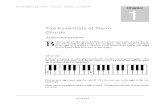 The Essentials of Piano Chords