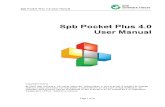 Spb Pocket Plus User Manual