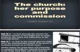 Section 8 the Church Purpose