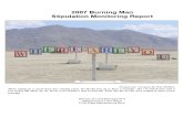 2007 Burning Man Stipulation Monitoring Report