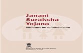 Janani Suraksha Yojana - Guidelines for Implementation - Ministry of Health and Family Welfare