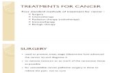 Treatments for Cancer
