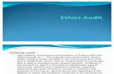 Ethics in Audit