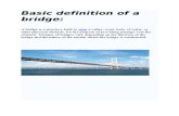 Basic Definition of a Bridge