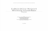 Lab Report Writing Guideline