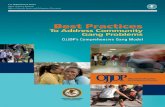 OJJDP 's Comprhenensiv e Gang Model - Best Practices to Address Community Gang Poblems