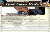 God Loves Kids news letter for August & September 2011