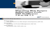 Migrating Web Dynpro