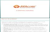 AVAcorp E-Delivery Solution