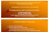 Entrepreneurial Competencies Alagappa University