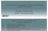 Issues to Consider When Starting Gis Project Gis Day