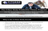 4 Hour Body Productive Fitness