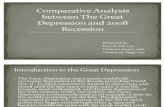 Comparative Analysis Between the Great Depression and 2008 Recession