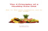 The 4 Principles Raw Diet