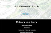 Presentation to Council for JJ Cooper Park