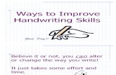 J Handwriting