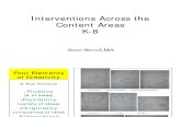 Interventions Across the Content Areas Presenter
