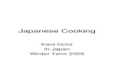 Kent Ochs Japanese Cooking 2009