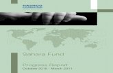 Sahara Fund Report October 2010 - March 2011