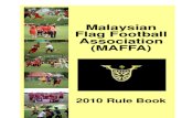 MAFFA Flag Football Rule Book - MFFL 2010 v1.1.0