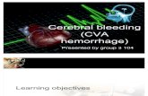 36351789 Cerebral Bleeding CVA Hemorrhage