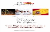 Spanish Property Law - Property Owners Rights in Spain