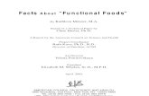 Facts About Functional Foods