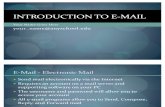 Introduction to E-mails